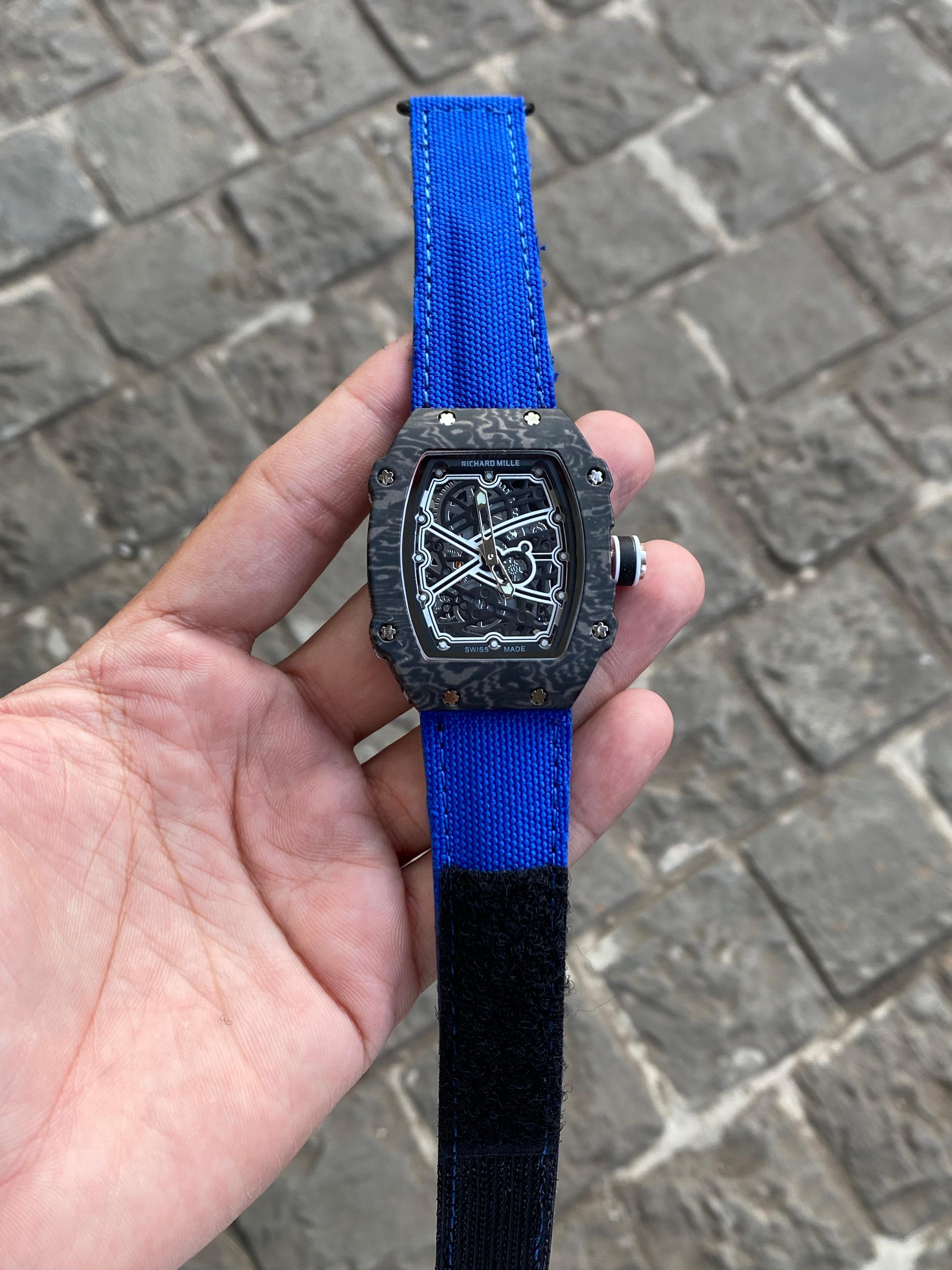Richard Mille Skeleton Sport Fabric Watch
