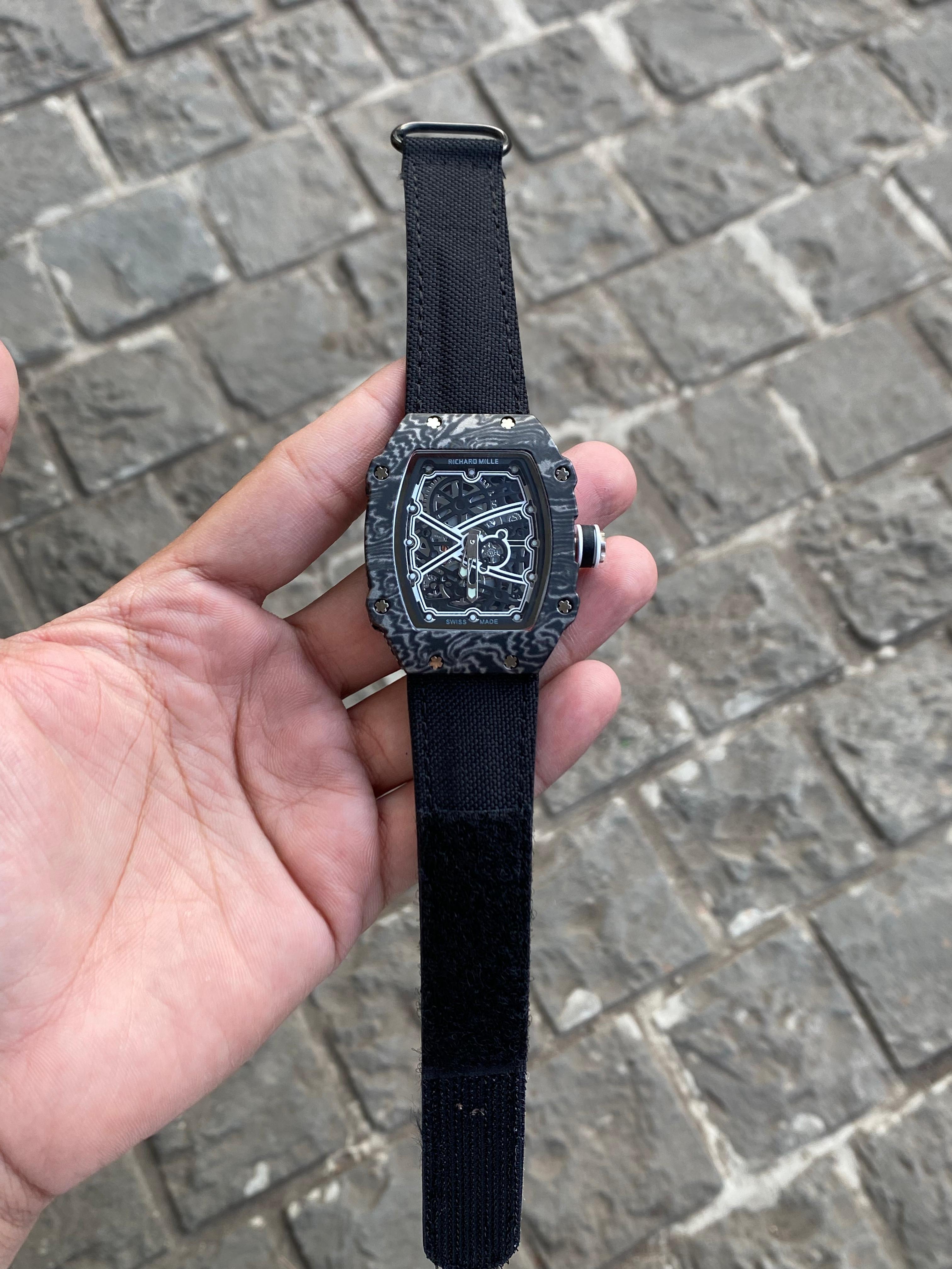 Richard Mille Skeleton Sport Fabric Watch