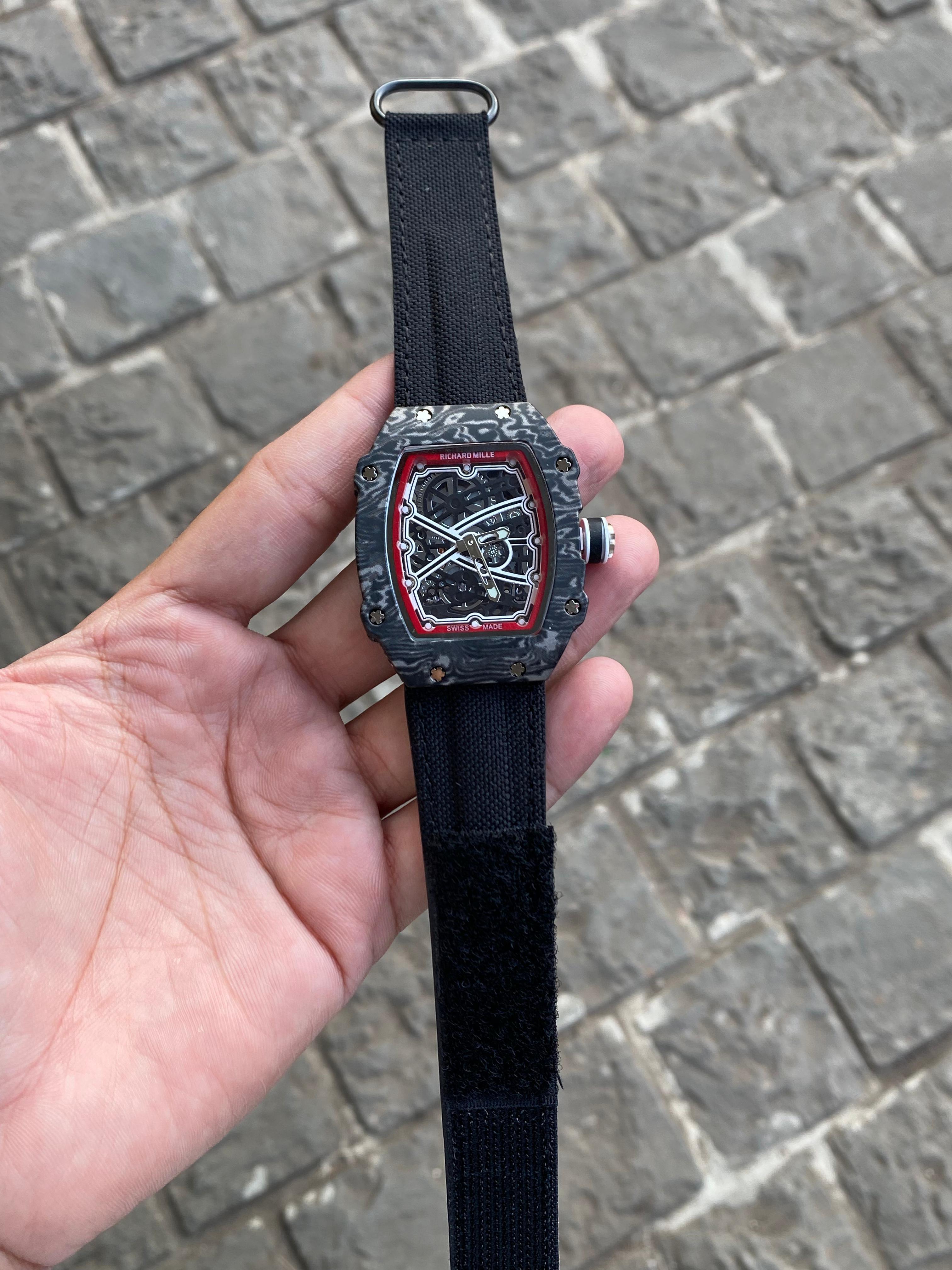 Richard Mille Skeleton Sport Fabric Watch