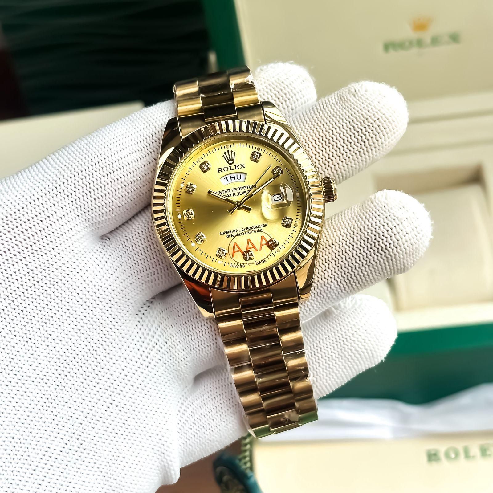 Rolex Day-Date Gold Dial – Presidential Style