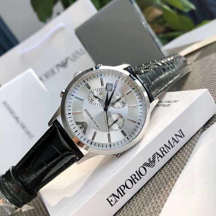Emporio Armani Renato AR2433 – Classic Silver Edition