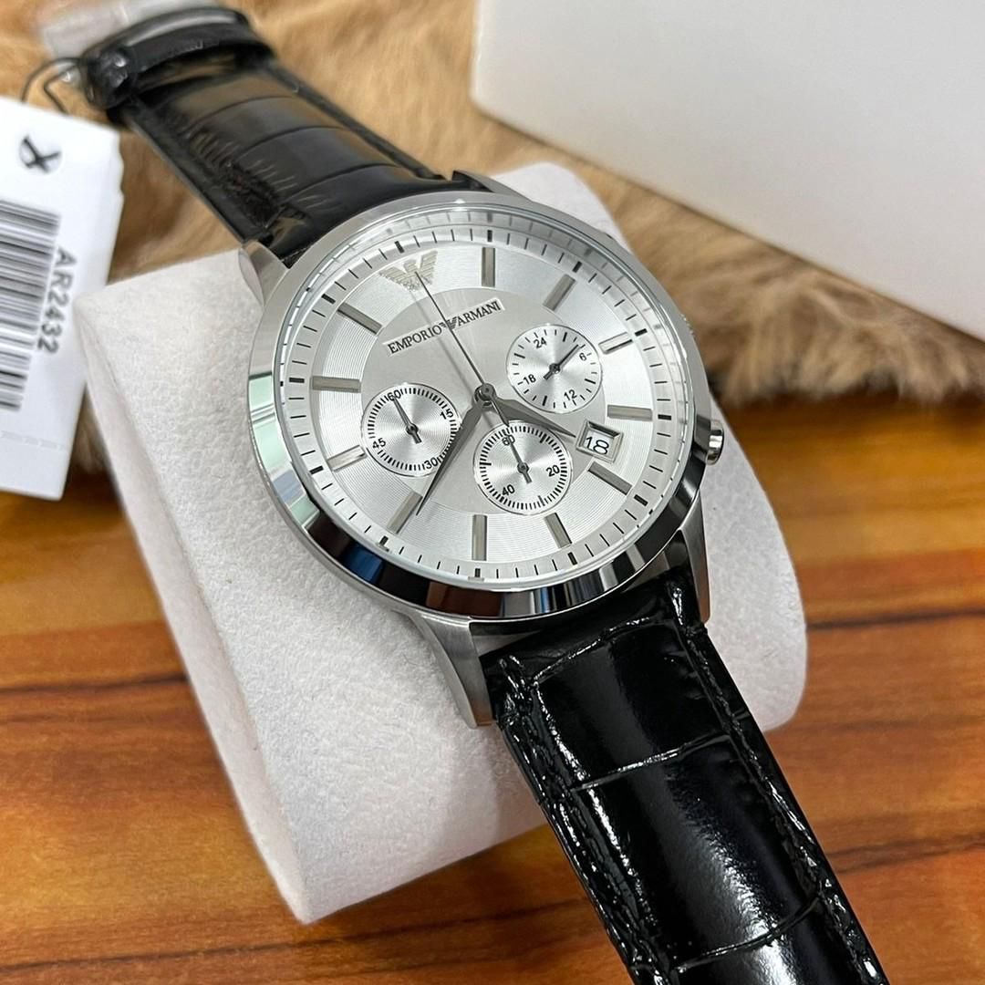 Emporio Armani Renato AR2433 – Classic Silver Edition