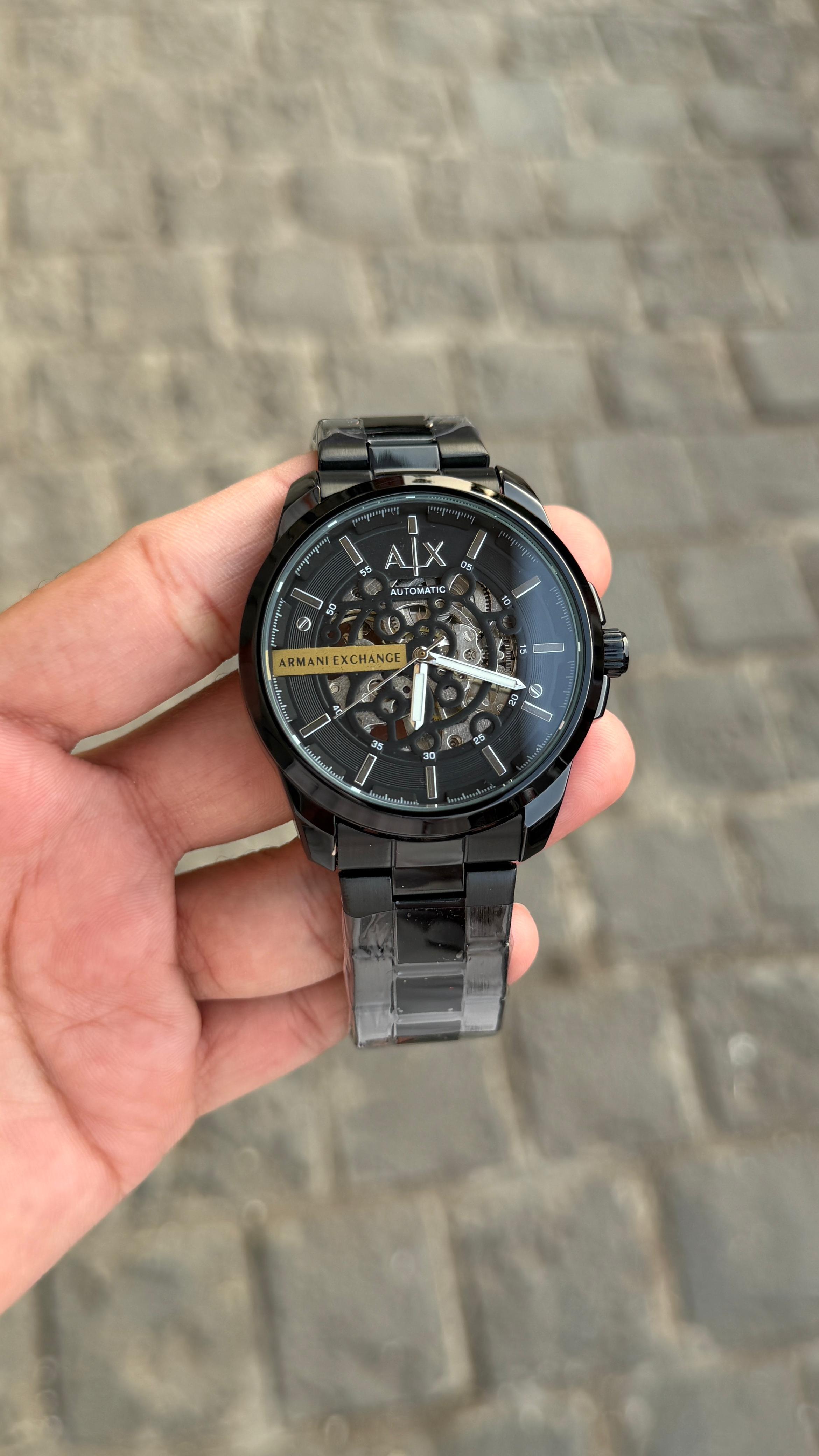 Armani Exchange Hampton Automatic – Skeleton Edition