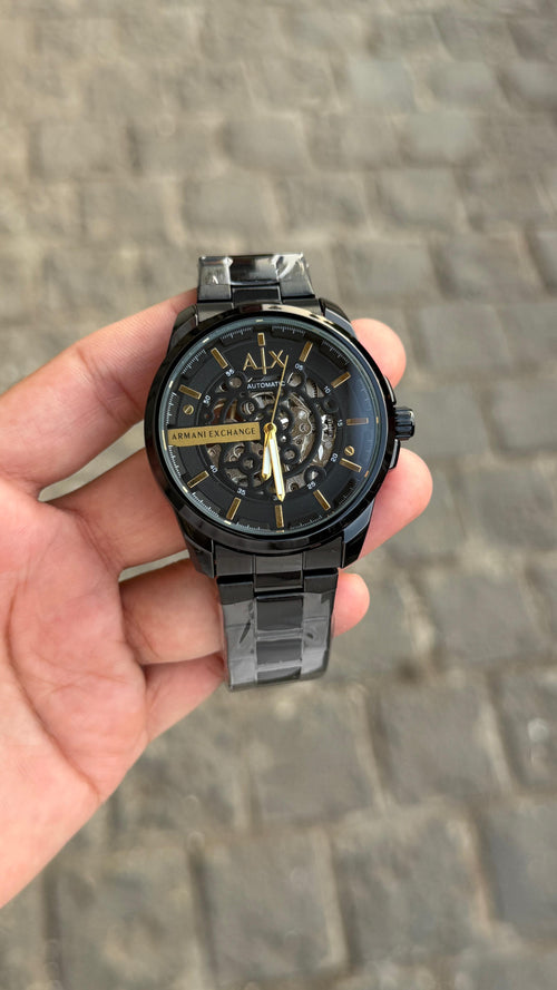 Armani Exchange Hampton Automatic – Skeleton Edition