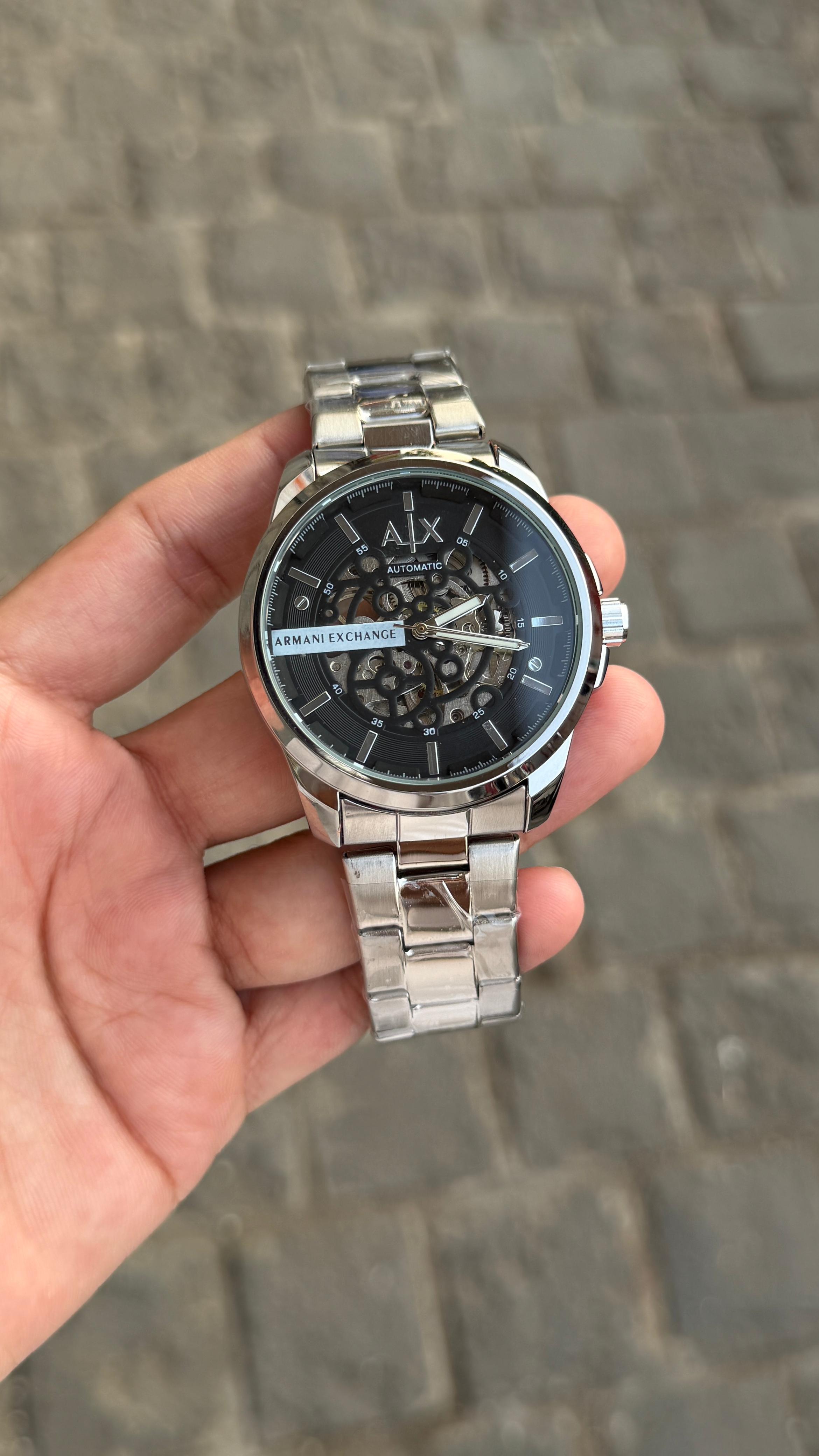 Armani Exchange Hampton Automatic – Skeleton Edition